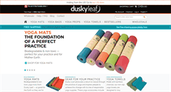 Desktop Screenshot of duskyleaf.ca