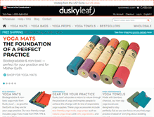 Tablet Screenshot of duskyleaf.ca